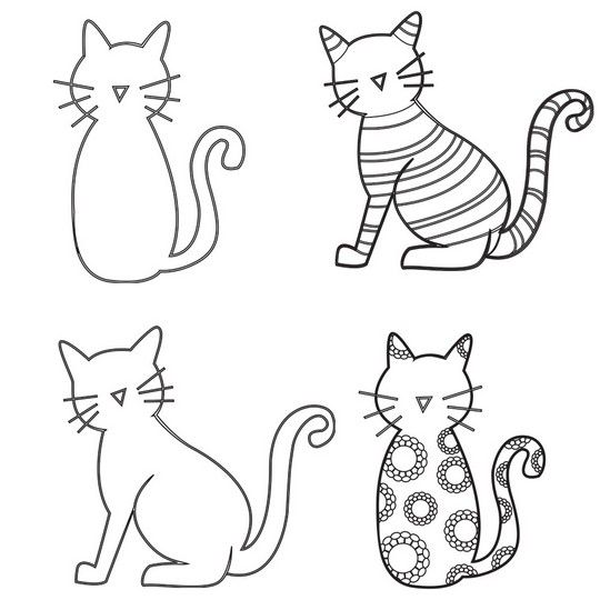 List Of Kawaii Cat Coloring Pages Printable Ideas