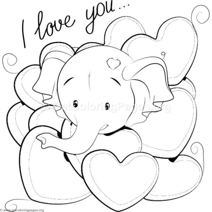 The Best Baby Elephant Coloring Pages Printable Ideas