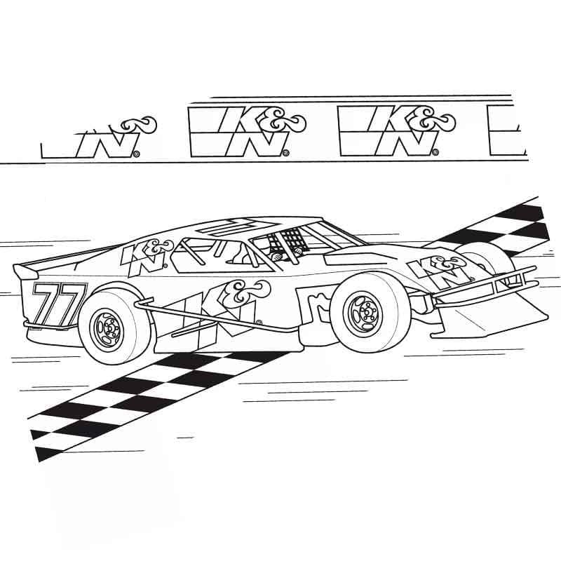 The Best Coloring Pages Printable Race Cars 2022
